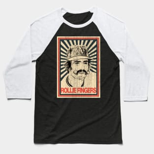 Vintage Poster Rollie Fingers Baseball T-Shirt